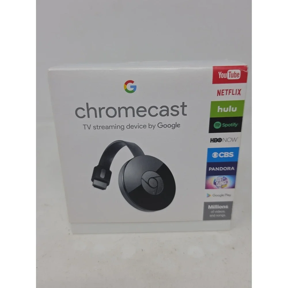 NEW SEALED Google ChromeCast (Gen 2) TV Streaming Device 1080p N2180 C0. E